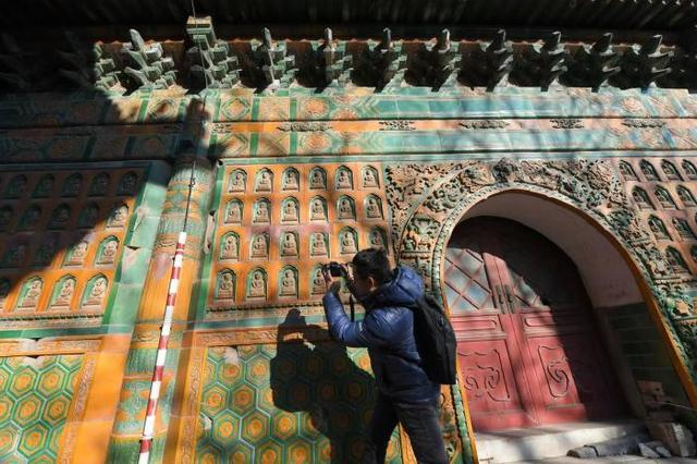 _琉璃阁北海_北海公园琉璃阁老照片