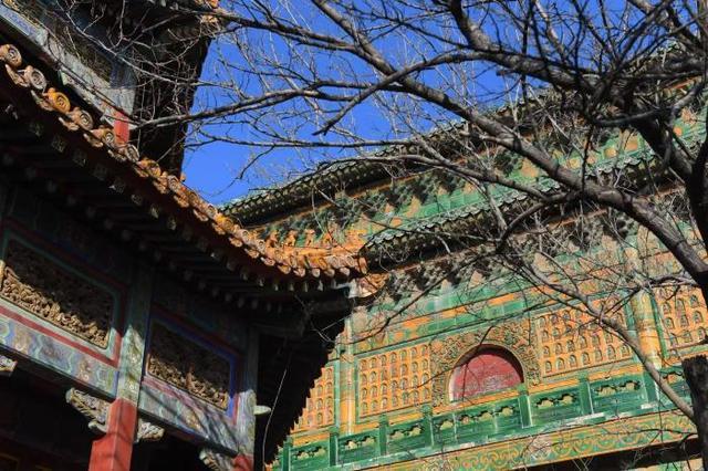 琉璃阁北海_北海公园琉璃阁老照片_