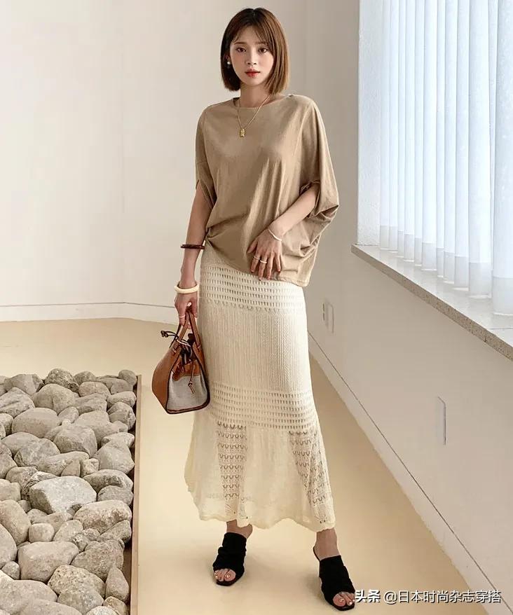 长裙搭什么_2021长裙配_
