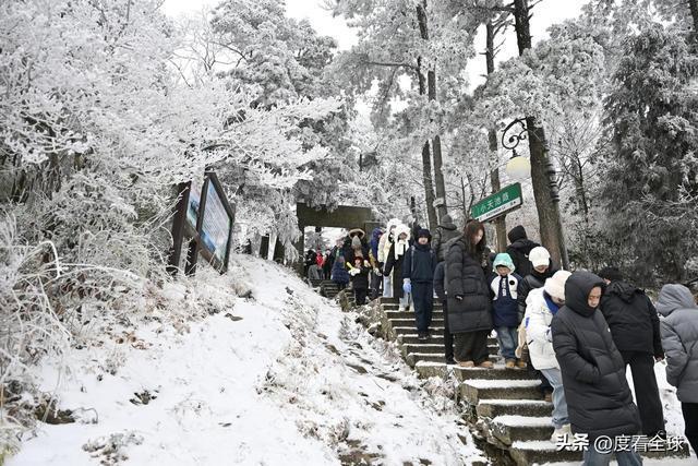 南方人看雪新地标!不用去东北,庐山雾凇 + 云海,美得像童话!_南方人看雪新地标!不用去东北,庐山雾凇 + 云海,美得像童话!_