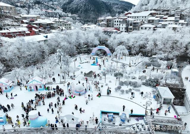 南方人看雪新地标!不用去东北,庐山雾凇 + 云海,美得像童话!_南方人看雪新地标!不用去东北,庐山雾凇 + 云海,美得像童话!_