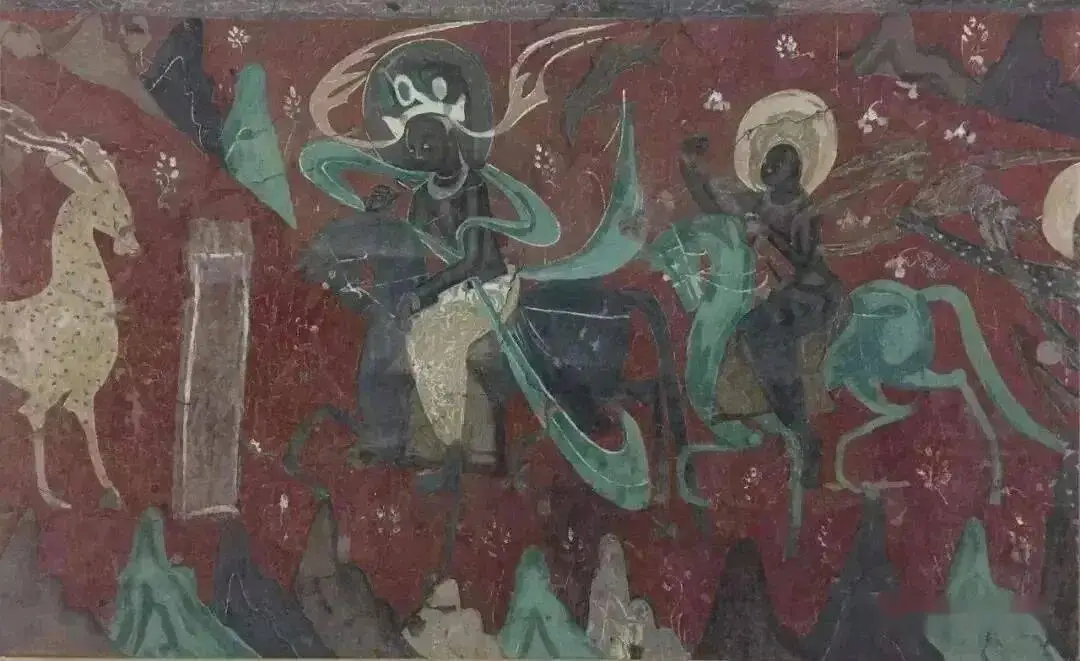 敦煌壁画色彩特点__壁画敦煌特征色彩风格语言描述