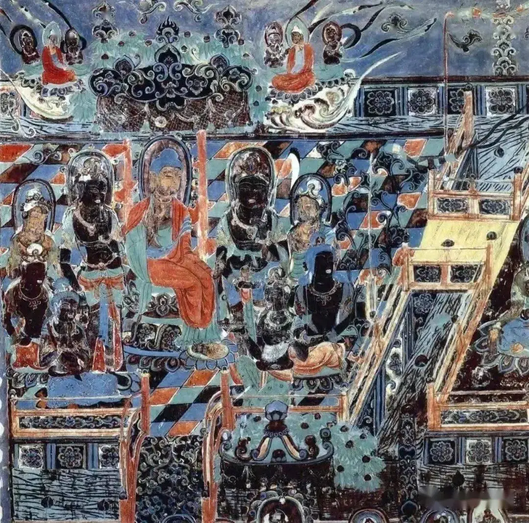 _敦煌壁画色彩特点_壁画敦煌特征色彩风格语言描述