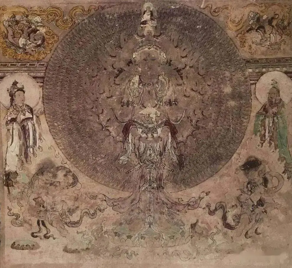 _壁画敦煌特征色彩风格语言描述_敦煌壁画色彩特点