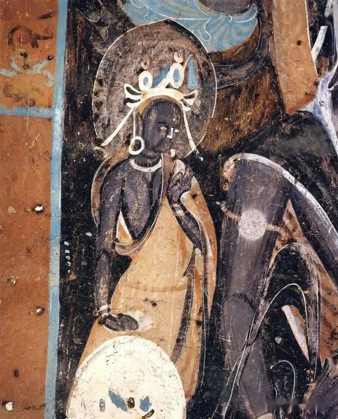 敦煌壁画色彩特点__壁画敦煌特征色彩风格语言描述