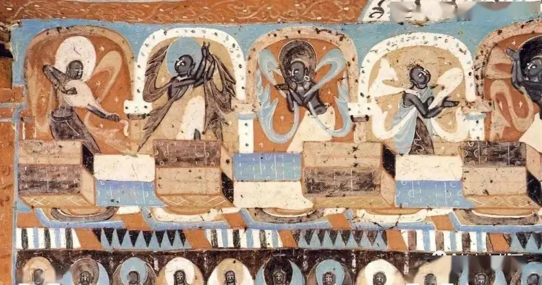 _敦煌壁画色彩特点_壁画敦煌特征色彩风格语言描述