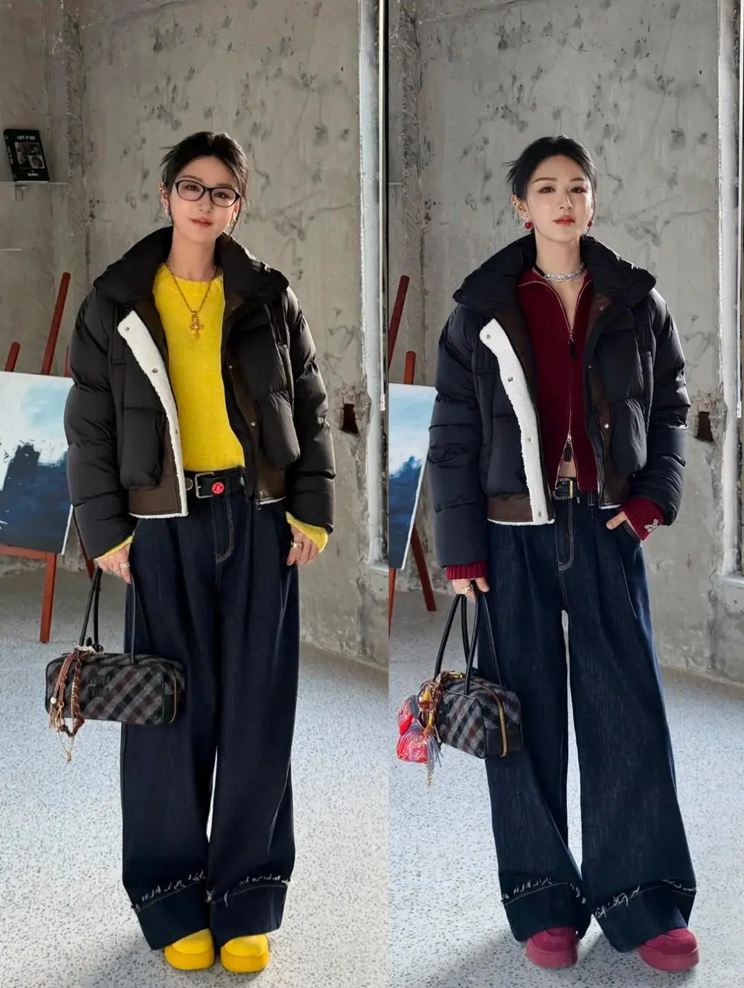 _薇娅冬季彩色穿搭,堪称色彩大师,行走的人间调色盘_薇娅冬季彩色穿搭,堪称色彩大师,行走的人间调色盘