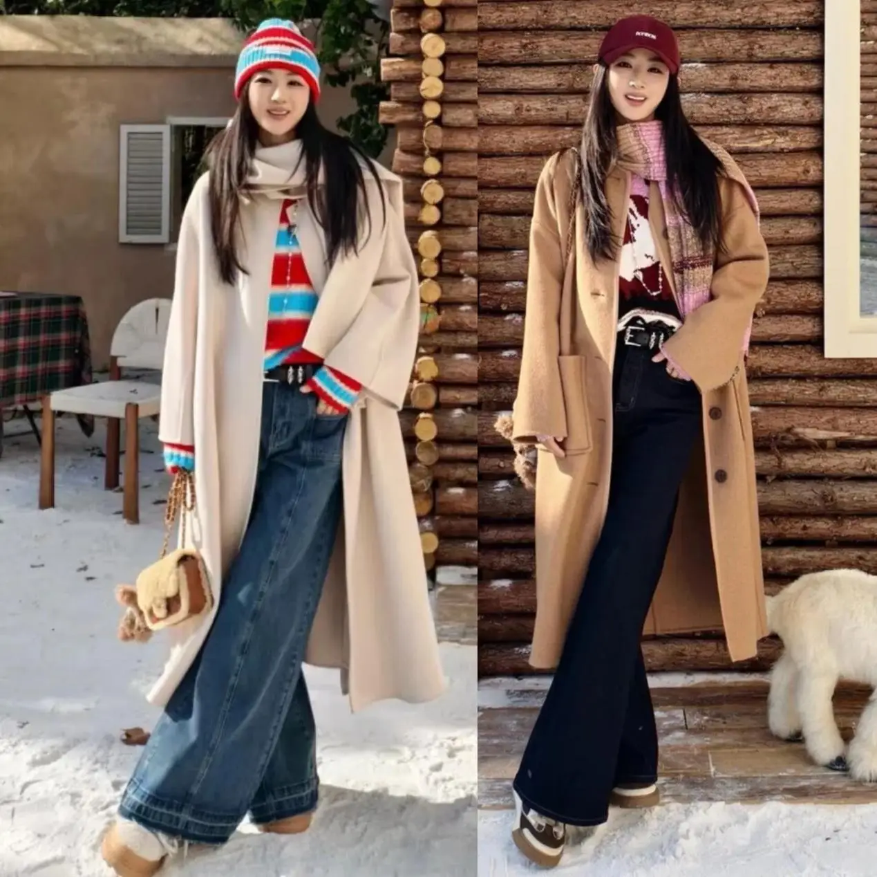 薇娅冬季彩色穿搭,堪称色彩大师,行走的人间调色盘__薇娅冬季彩色穿搭,堪称色彩大师,行走的人间调色盘