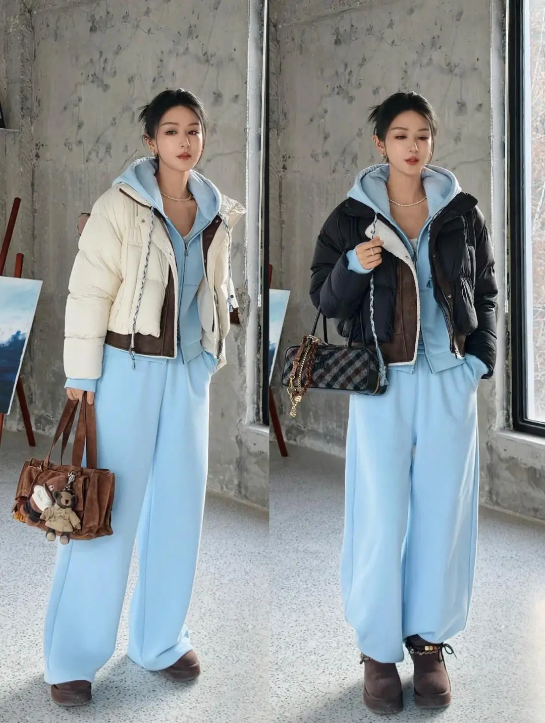 薇娅冬季彩色穿搭,堪称色彩大师,行走的人间调色盘__薇娅冬季彩色穿搭,堪称色彩大师,行走的人间调色盘