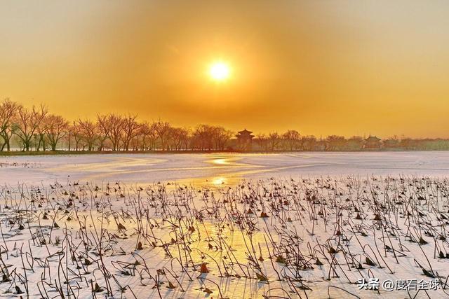 雪落颐和，一湖晨光藏尽中式美学的终极浪漫！__雪落颐和，一湖晨光藏尽中式美学的终极浪漫！