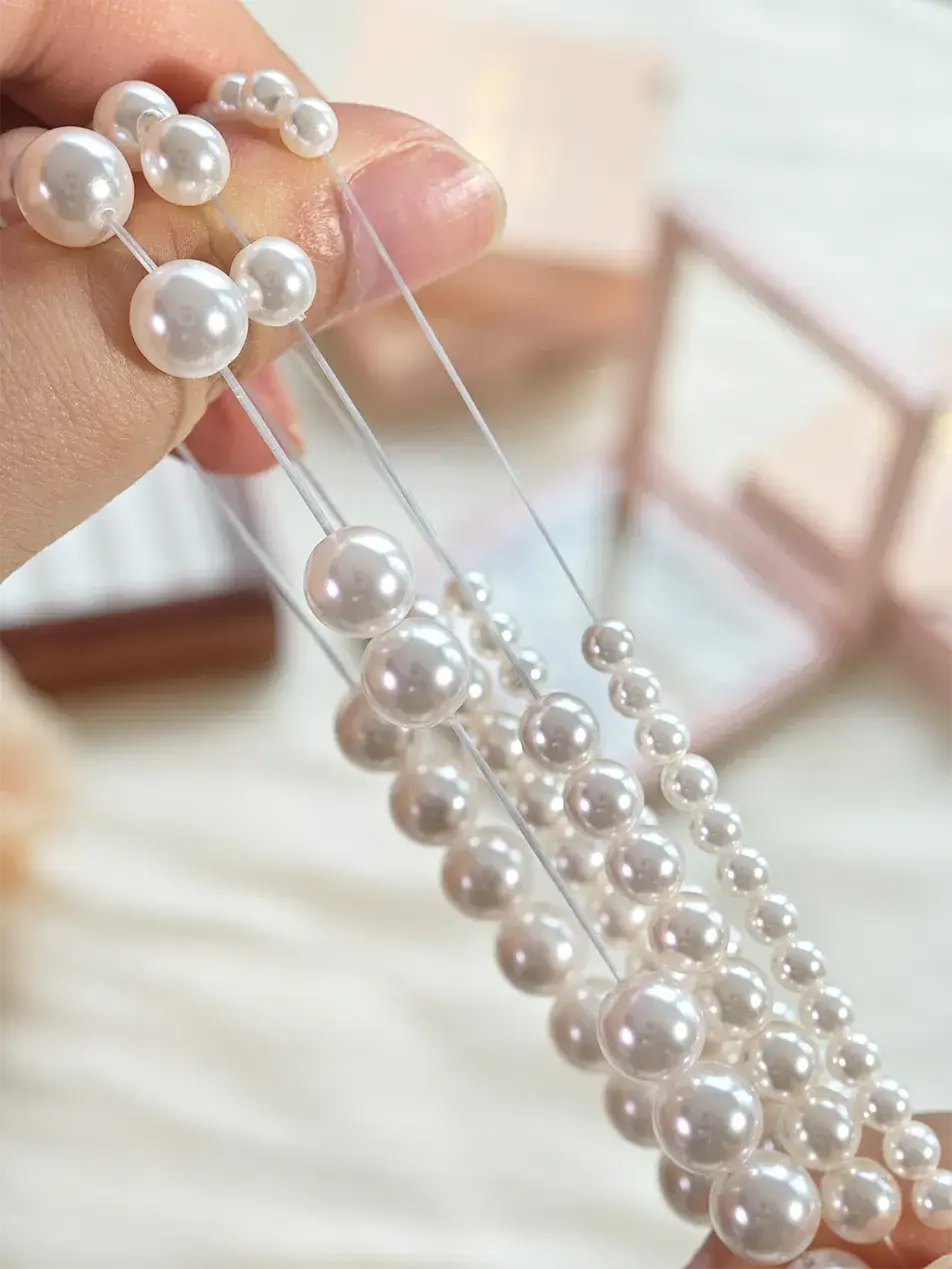 珍珠项链毛衣链图片_珍珠毛衣项链的款式_