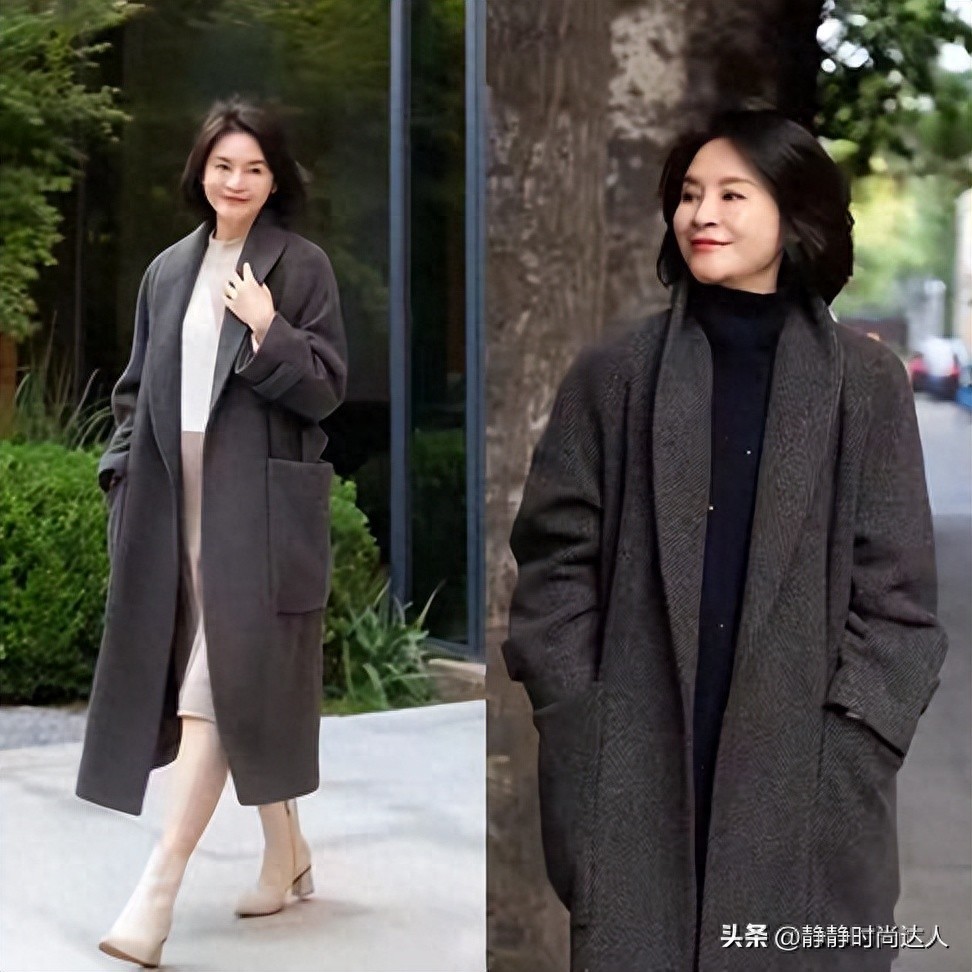 50+女人的穿搭封神技巧来了，抓准这4点，轻松穿出简约高级感