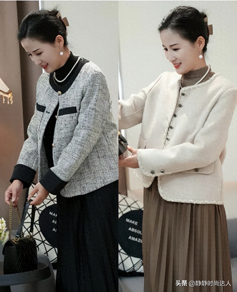 冬季不臃肿穿搭指南来了，奔五奔六照着穿，拿捏温暖与高级感