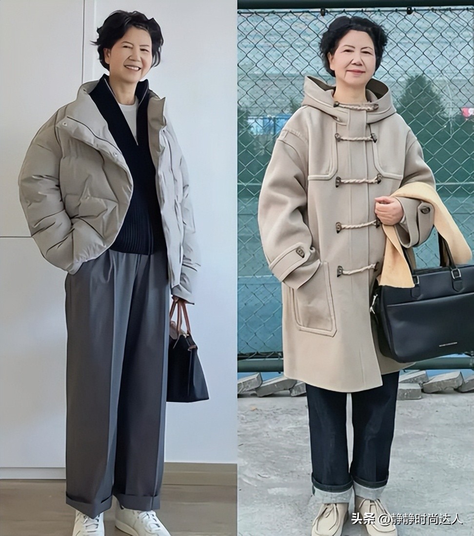 冬季不臃肿穿搭指南来了,奔五奔六照着穿,拿捏温暖与高级感__冬季不臃肿穿搭指南来了,奔五奔六照着穿,拿捏温暖与高级感