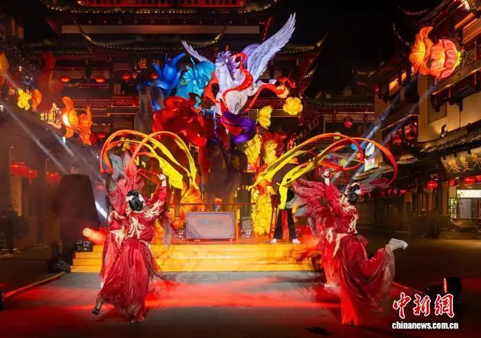 上海豫园元宵灯会_上海2021年豫园灯会_