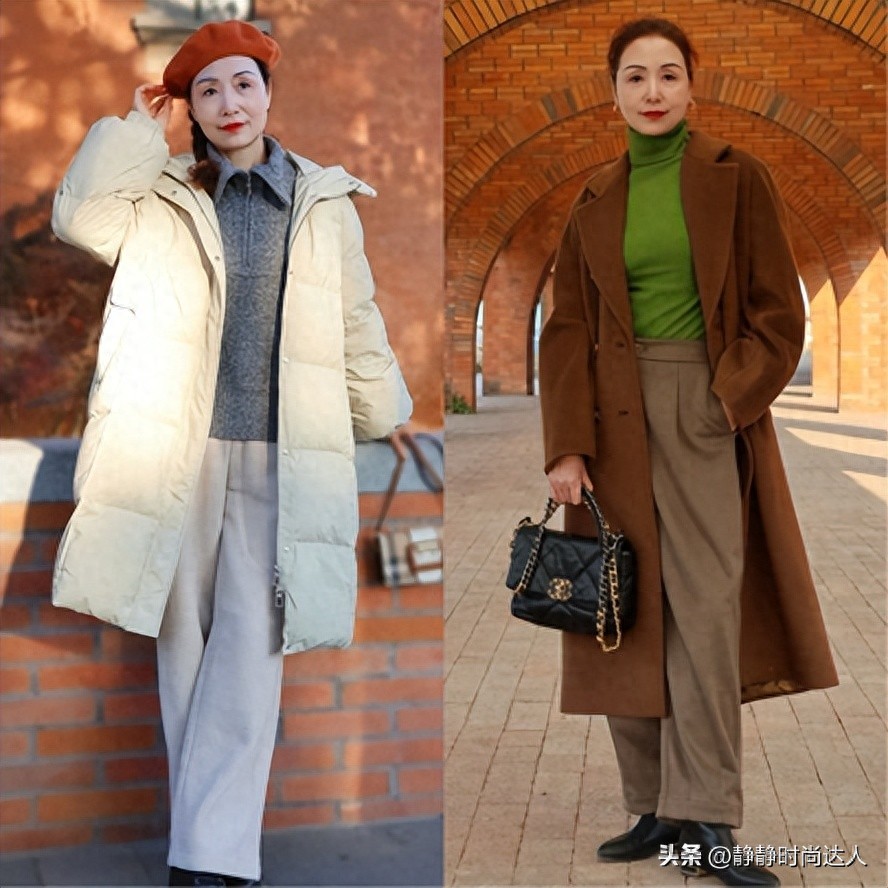 50+女性穿衣没头绪？教你3个显瘦还时髦的思路，照搬就好看