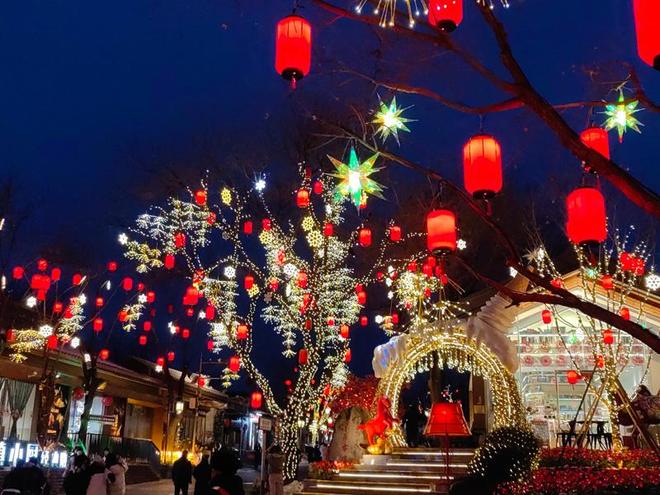 _古道迎春 年味满满 石景山模式口新春灯会点亮_古道迎春 年味满满 石景山模式口新春灯会点亮