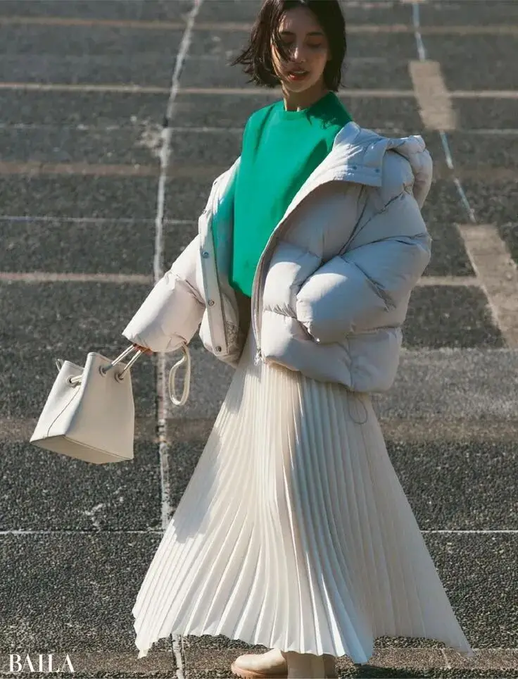 降温穿羽绒服图片_降温穿羽绒服的句子_