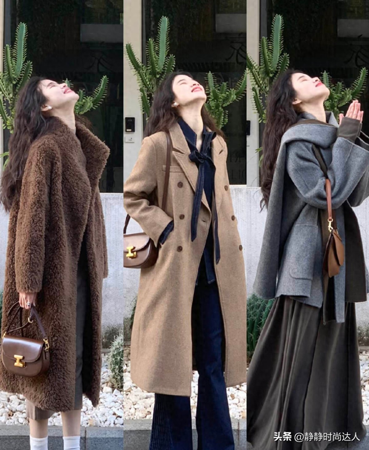 冬季穿搭越简单越好看！衣服不多买、搭配彩色围巾，真的耐看