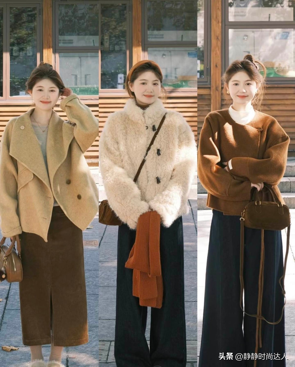 彩色围巾配什么衣服__彩色围巾花样图片