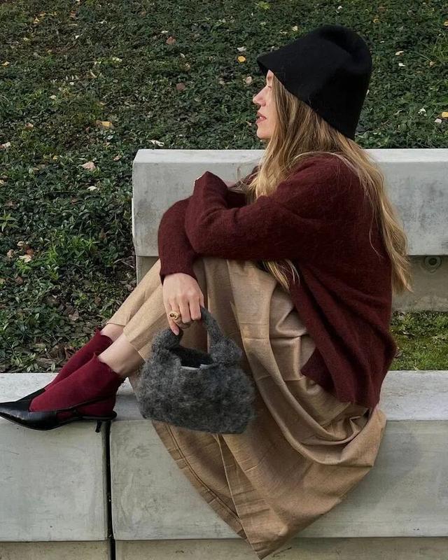 “过年红”就这么穿，真不俗！_“过年红”就这么穿，真不俗！_