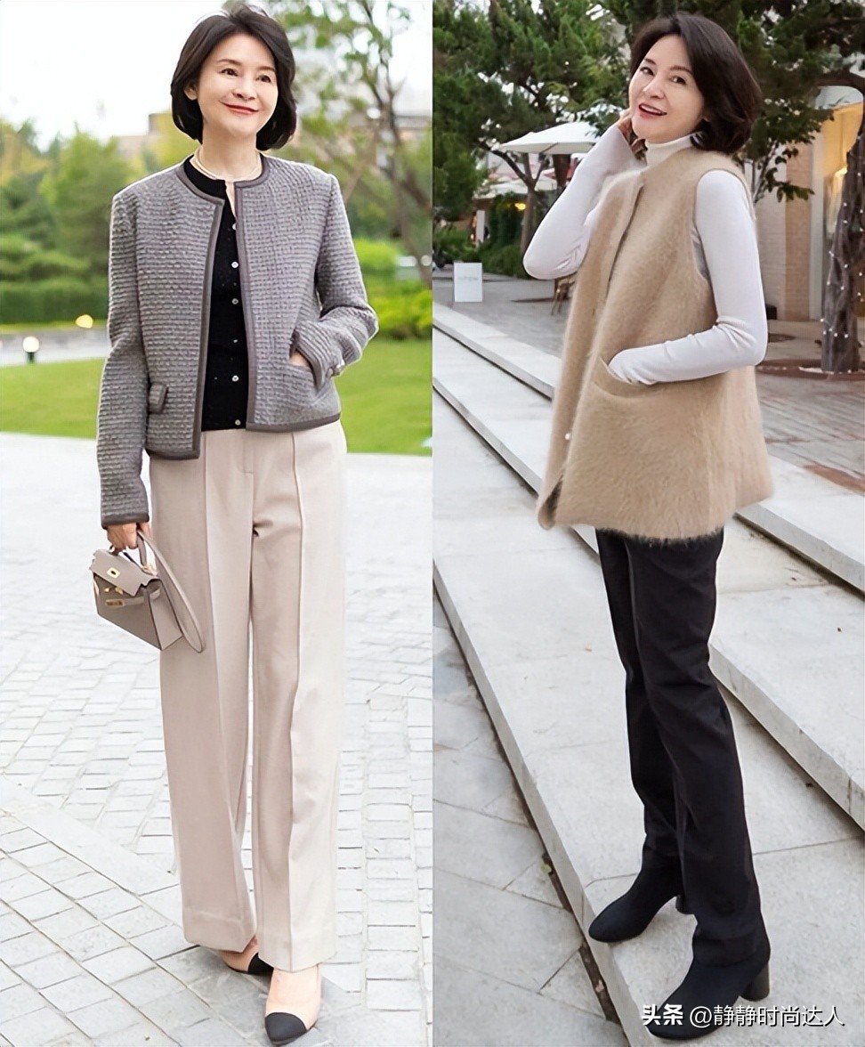 上年纪的女人买“上衣”:避开3个坑,这样选时髦又显气质_上年纪的女人买“上衣”:避开3个坑,这样选时髦又显气质_