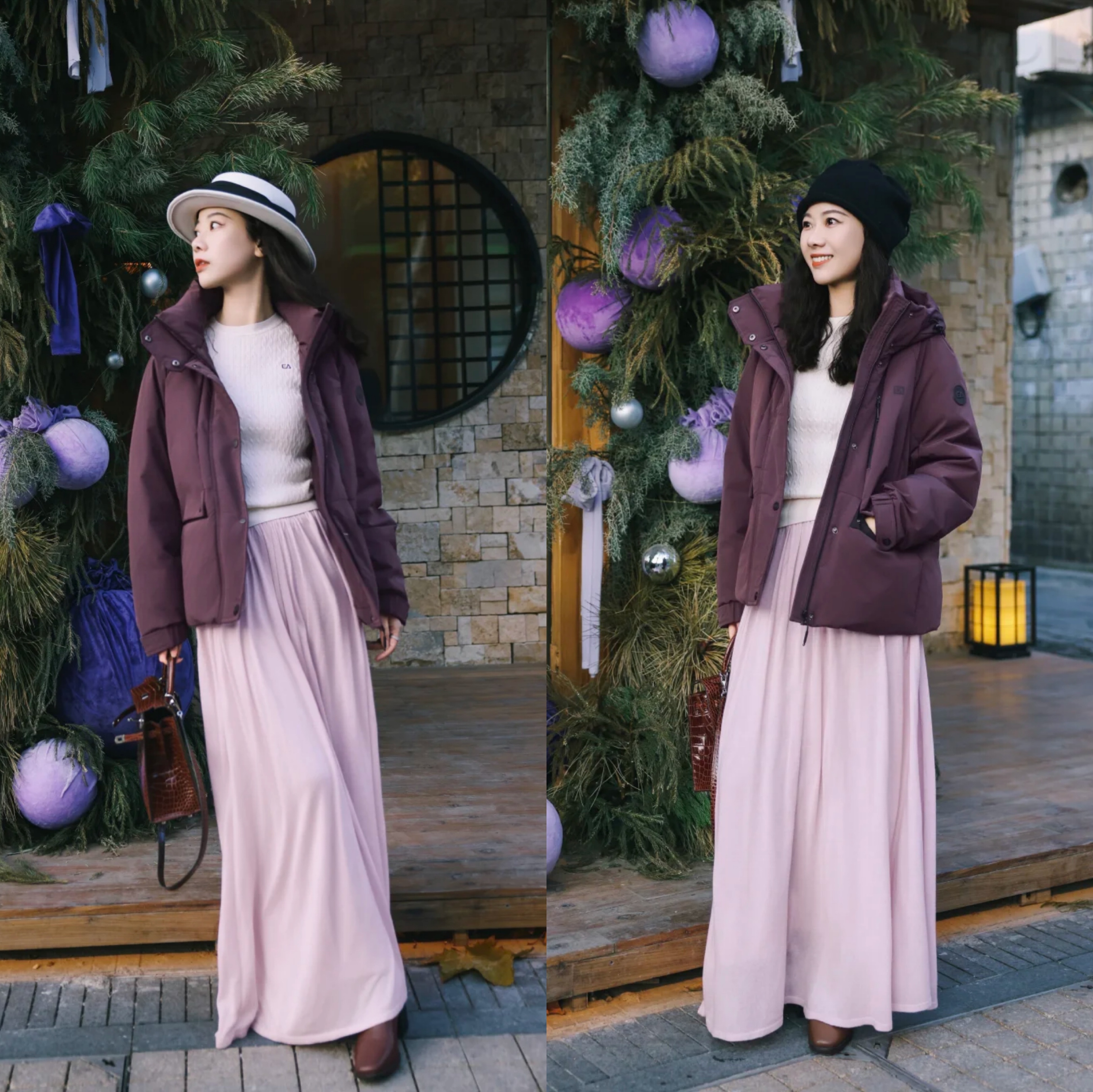 _冬天保暖搭配_保暖冬装