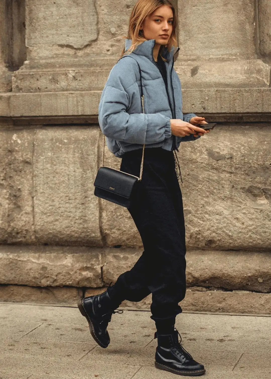 _羽绒穿搭_穿羽绒服怎么搭配衣服好看