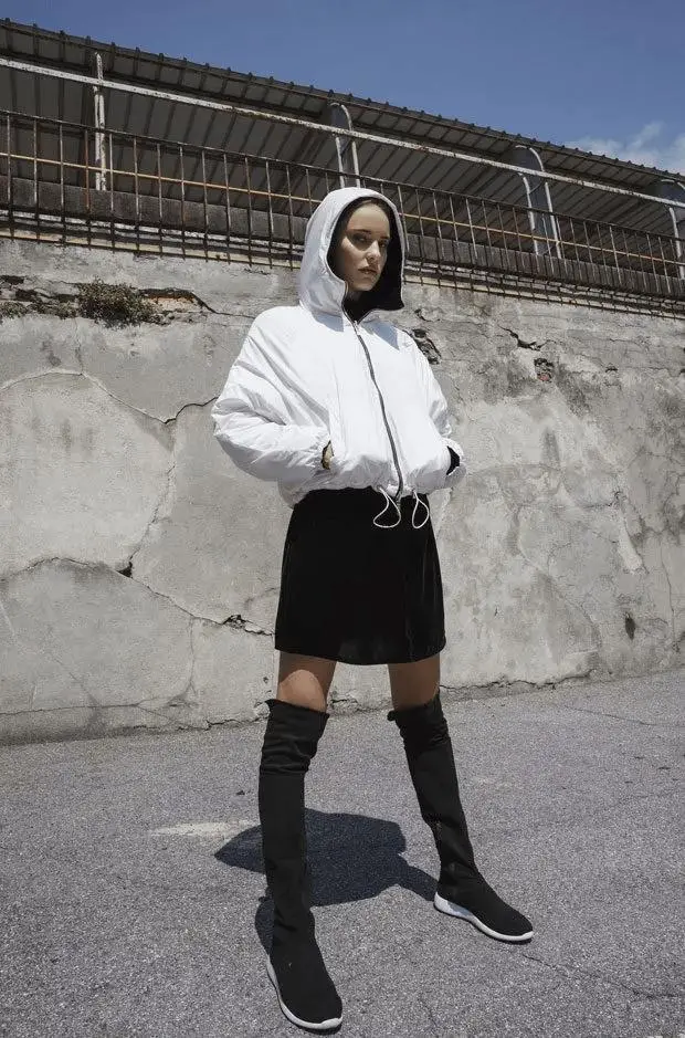 _羽绒穿搭_穿羽绒服怎么搭配衣服好看