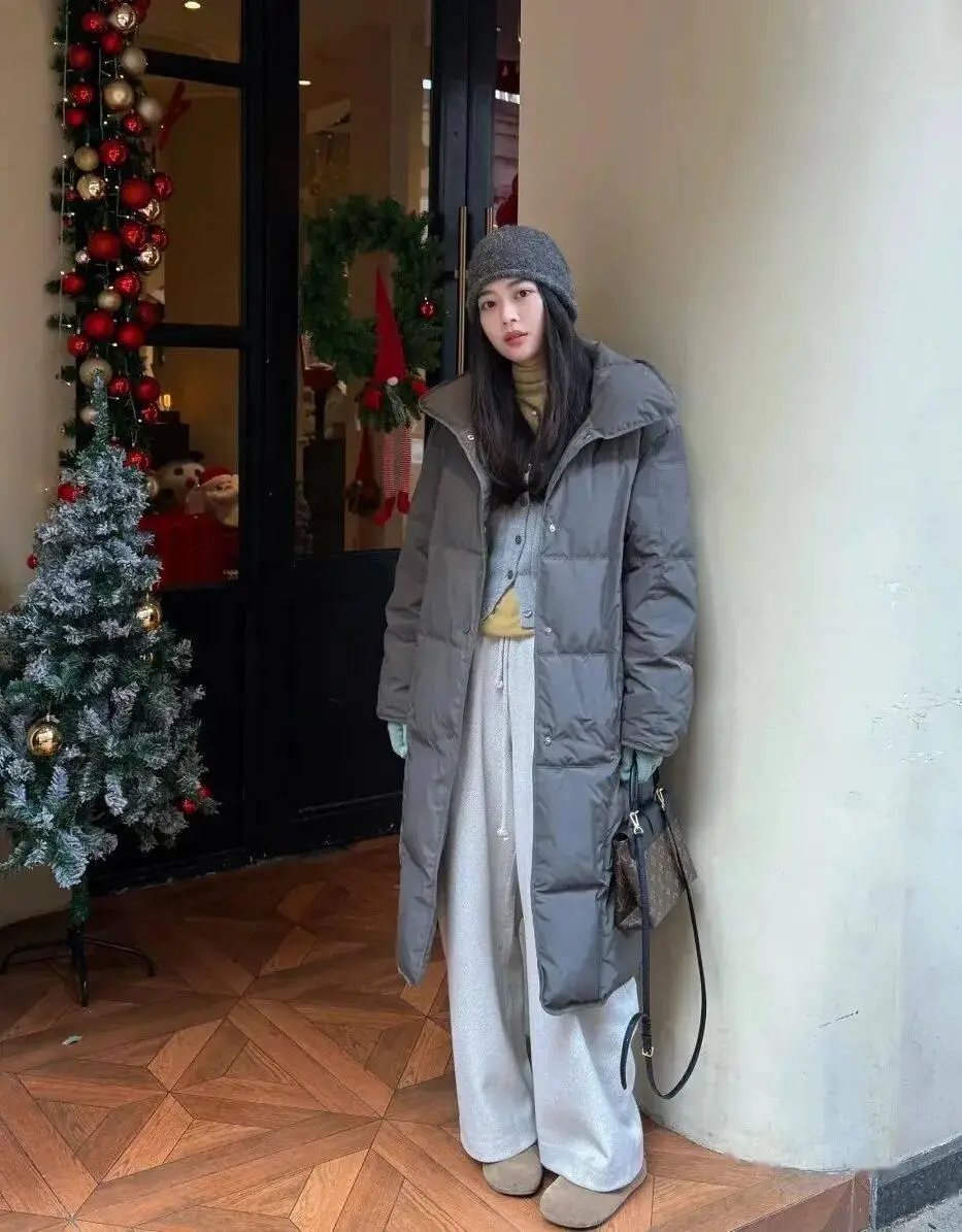 _穿羽绒服怎么搭配衣服好看_羽绒穿搭