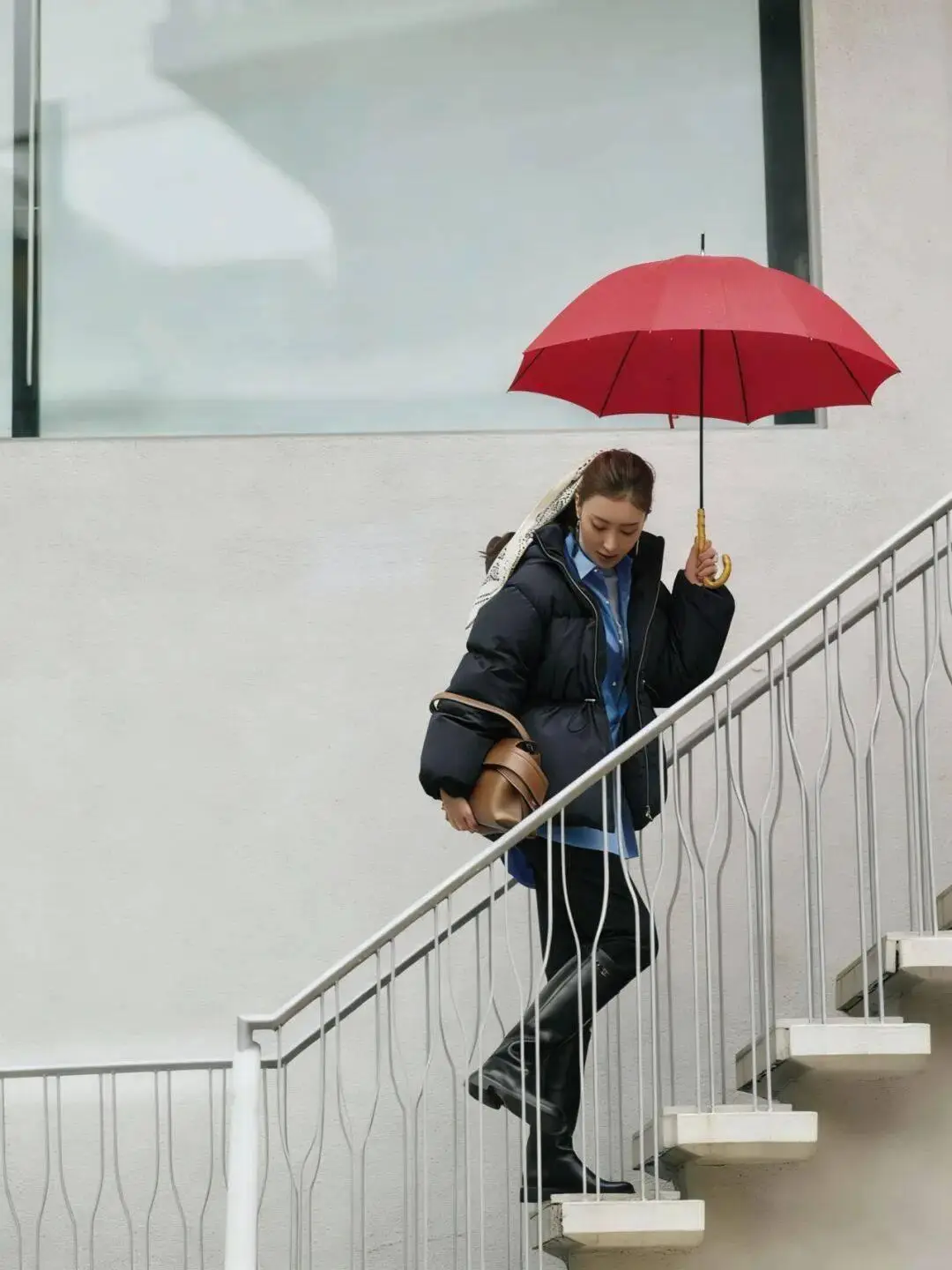 羽绒穿搭__穿羽绒服怎么搭配衣服好看