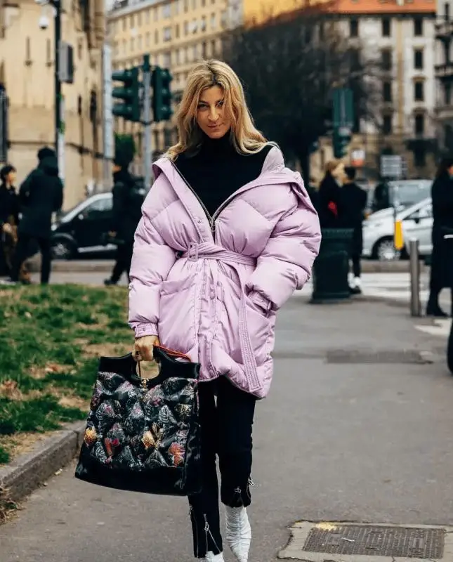 _羽绒穿搭_穿羽绒服怎么搭配衣服好看