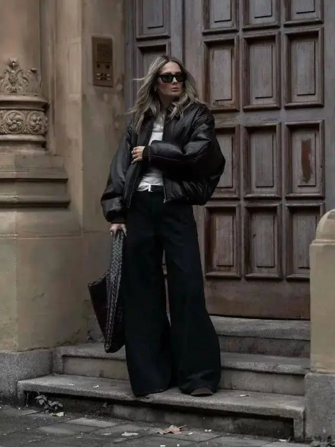 _羽绒穿搭_穿羽绒服怎么搭配衣服好看