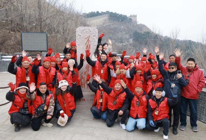 商丘乡亲们，被自己画中的长城邀请了！