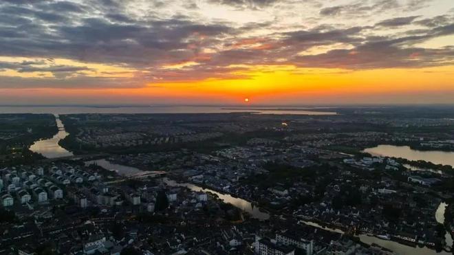 朝暮皆有景，在长三角示范区捕捉日出日落之美_朝暮皆有景，在长三角示范区捕捉日出日落之美_
