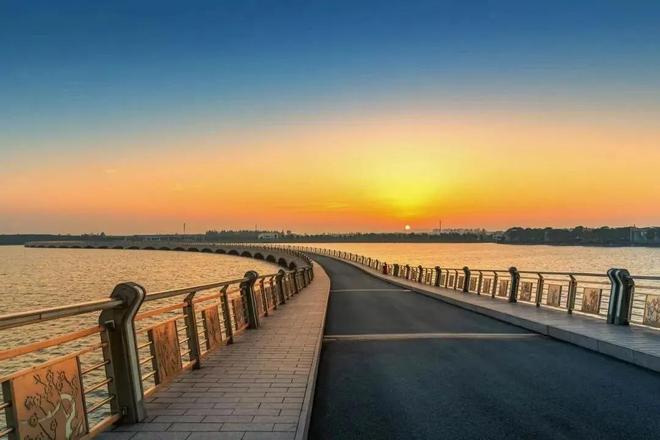 朝暮皆有景，在长三角示范区捕捉日出日落之美__朝暮皆有景，在长三角示范区捕捉日出日落之美