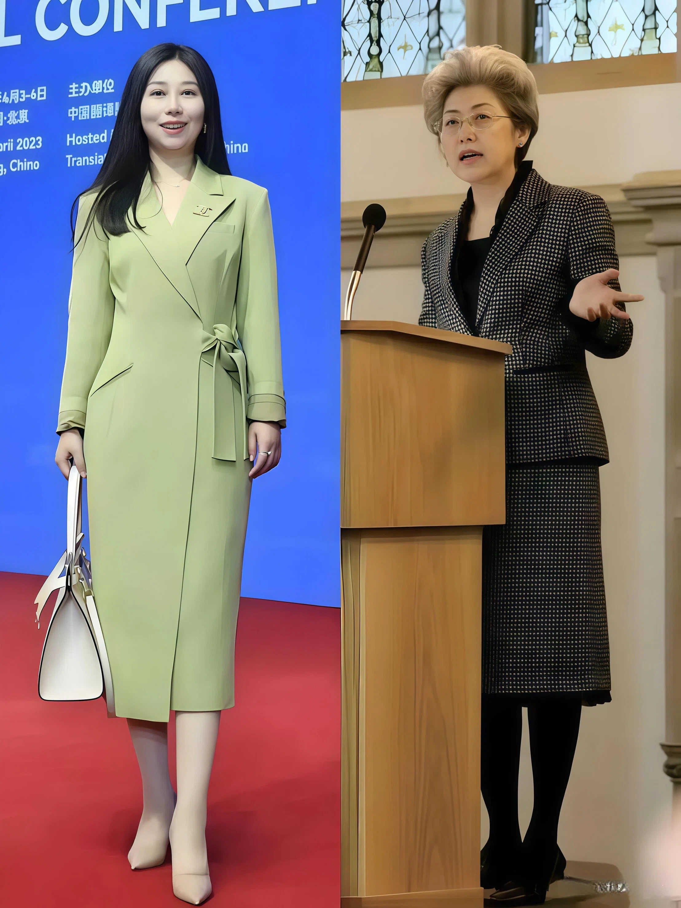 穿白衣服染头发_白发穿搭_