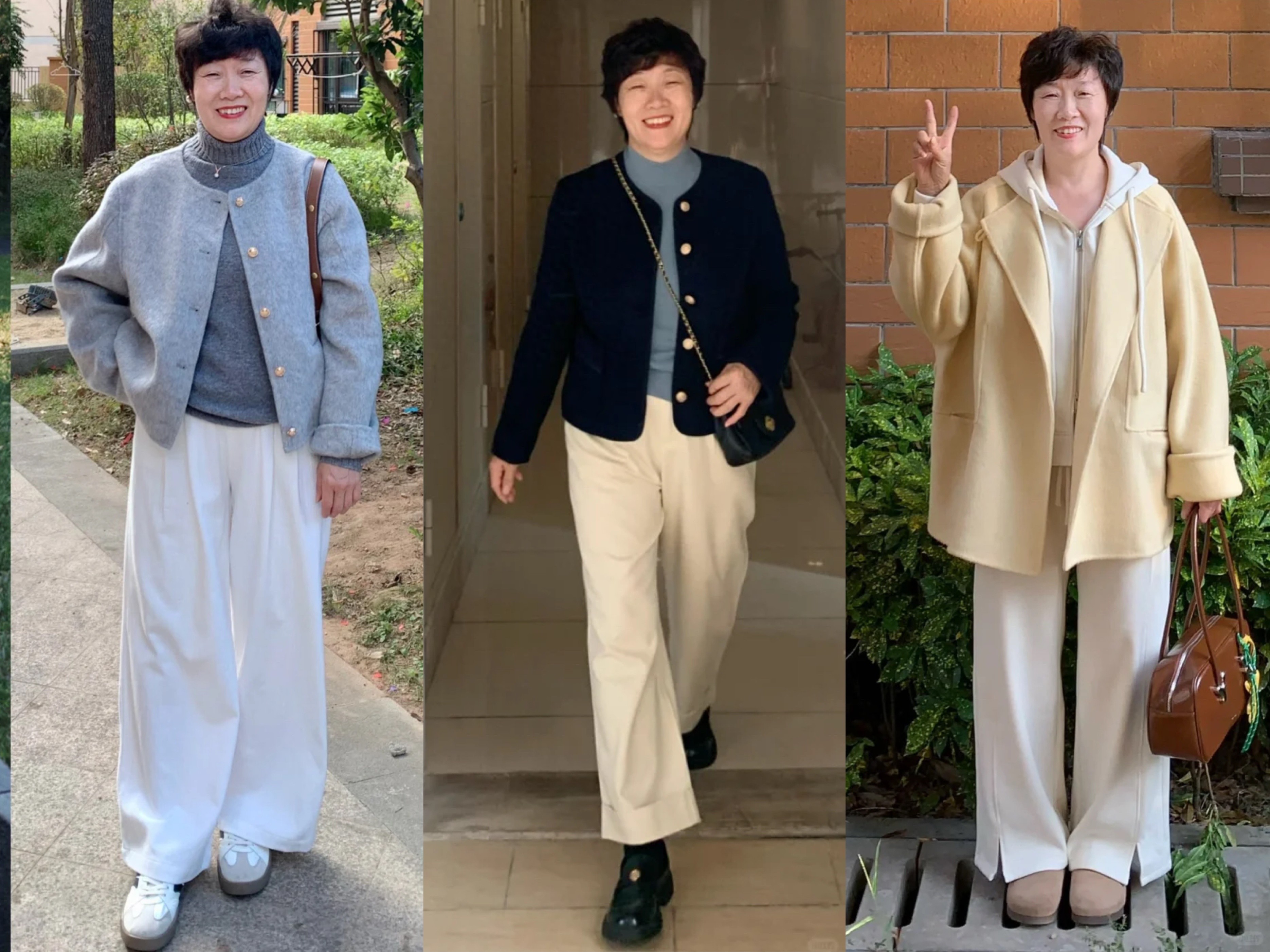 50+阿姨学穿搭，用心学大胆穿，普通人也能变身时尚达人