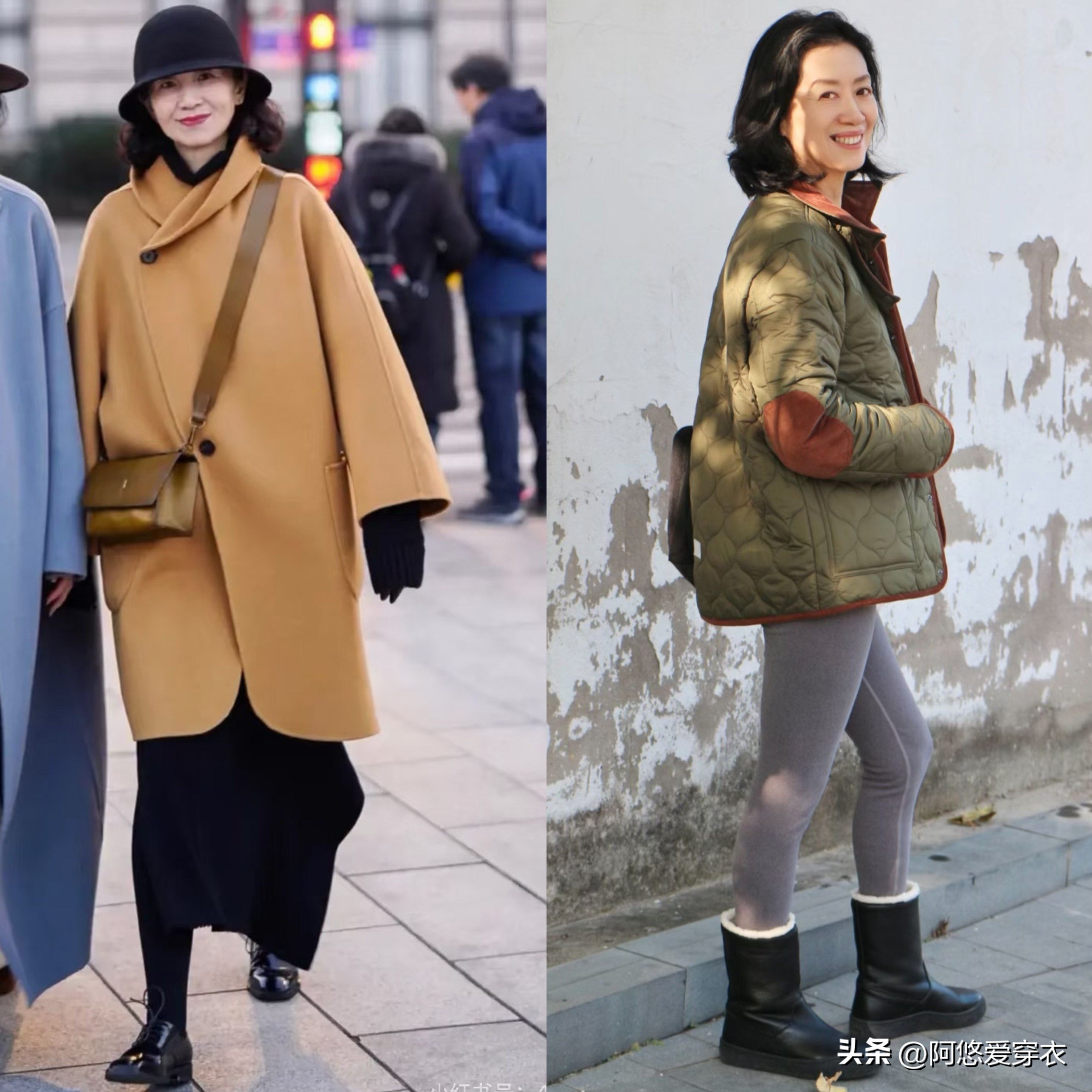 中年打底外穿的裤子_中年裤子_