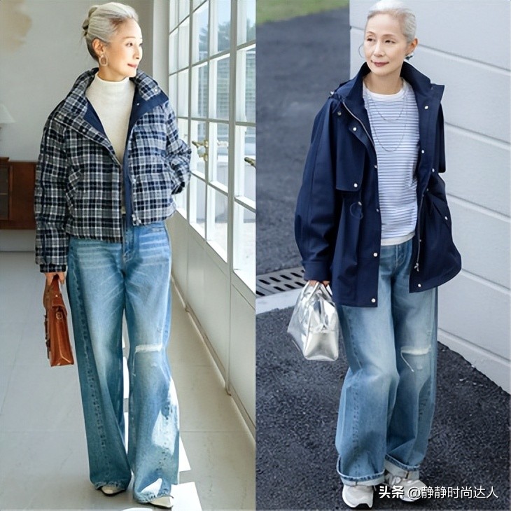 _宽松中年短袖_宽松中长款上衣