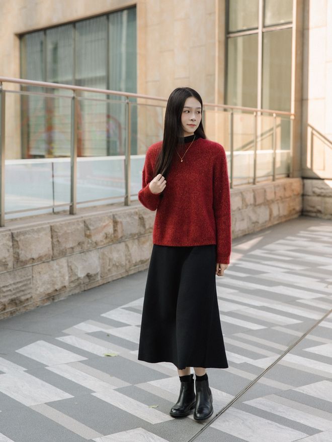 推广|| 冬天利用率超高的裙子，怎么搭都对！