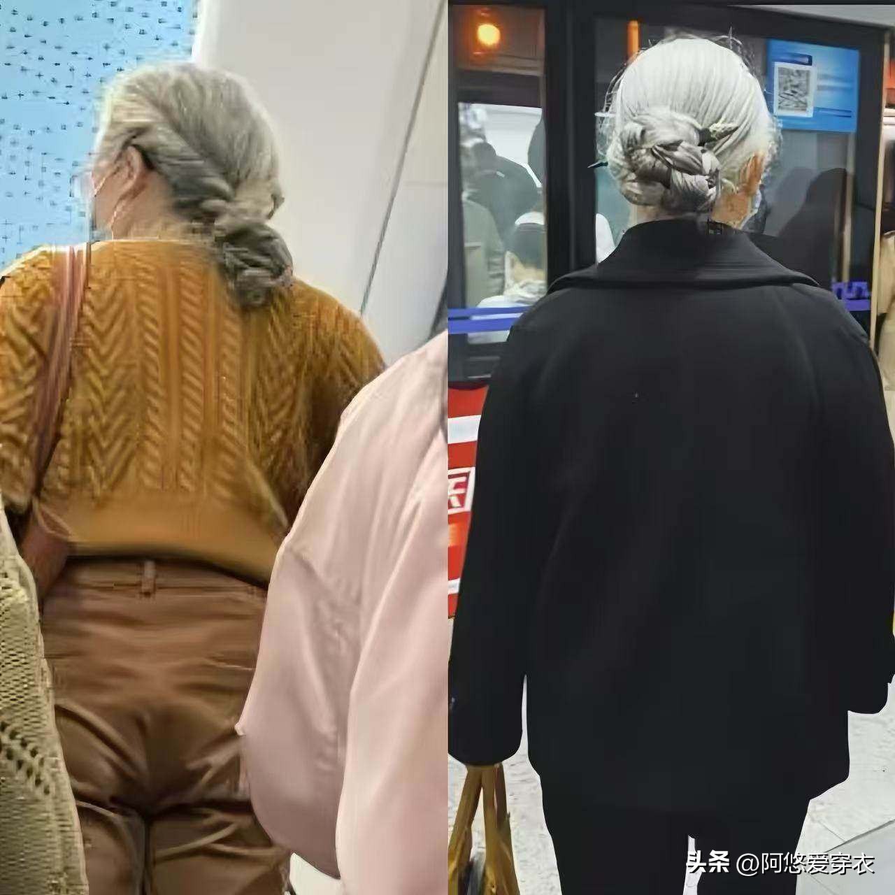 _地铁奶奶吓唬孙子_地铁气质奶奶