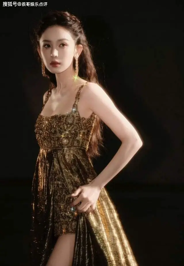 _娜扎微博之夜鎏金裙吸睛，不仅生图美到失语，还收获了人间维纳斯的标签_娜扎微博之夜鎏金裙吸睛，不仅生图美到失语，还收获了人间维纳斯的标签