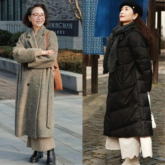 _40+女性冬季这样穿：“长外套+裙子”，保暖与洋气双向在线_40+女性冬季这样穿：“长外套+裙子”，保暖与洋气双向在线