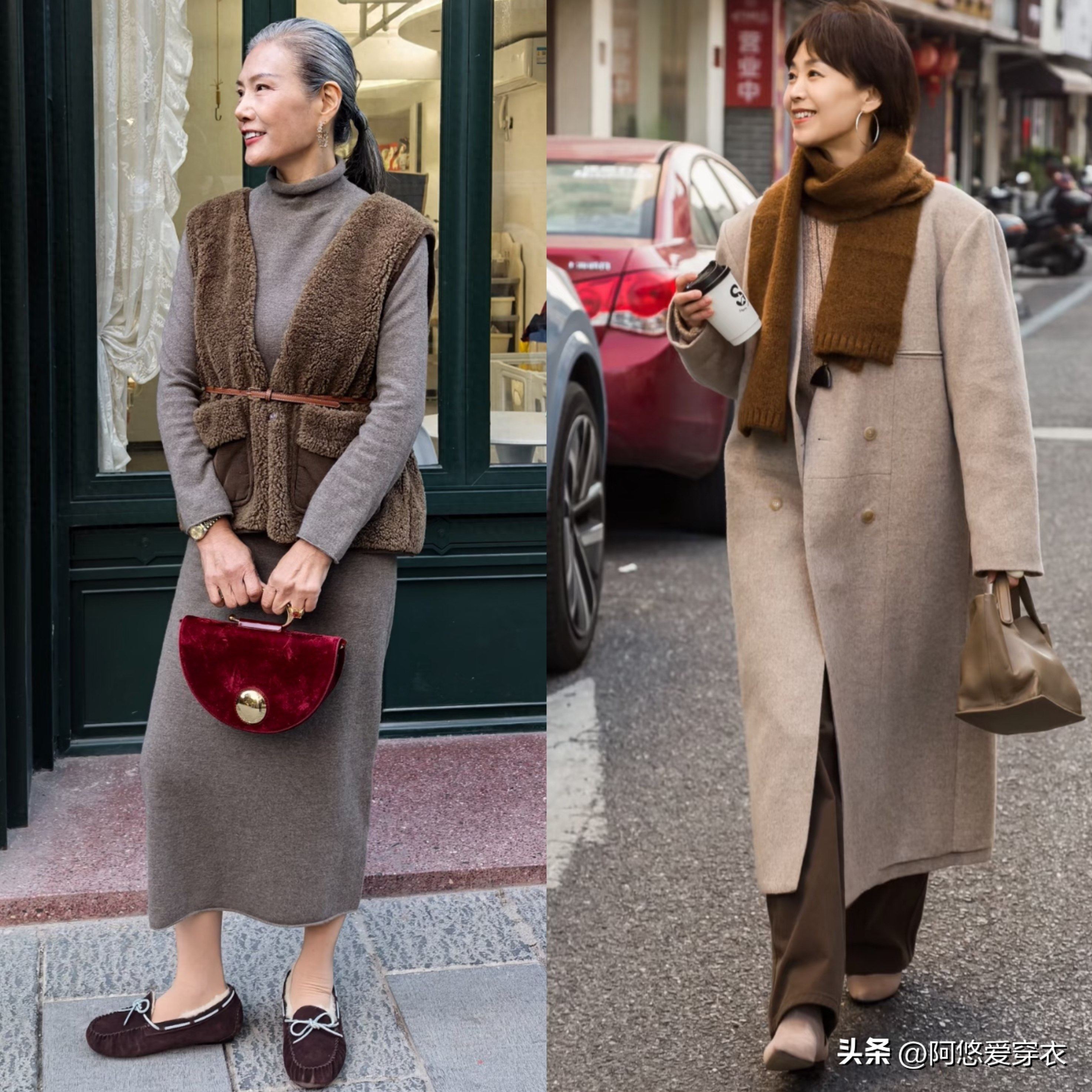 等我老了也要这么打扮：不染白发、不模仿年轻人穿搭，反而更洋气