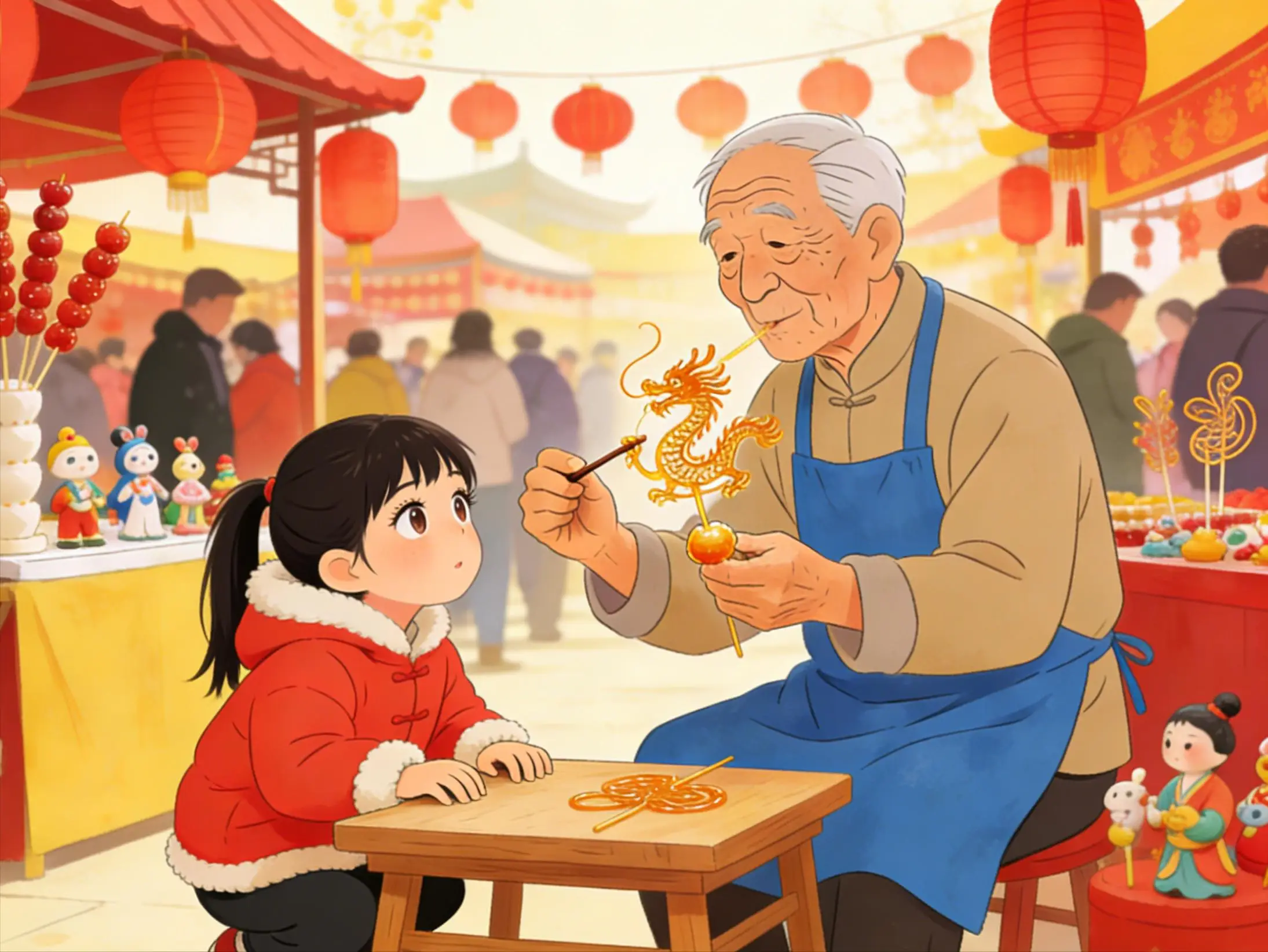 _趣说春节_趣味春节绘画