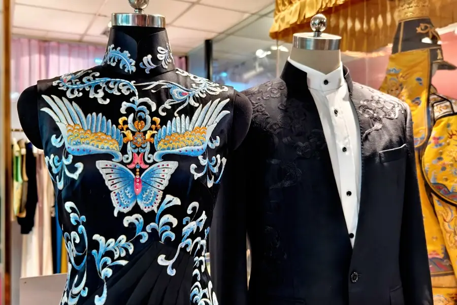 旗袍定制一条街上海_上海旗袍私人定制_