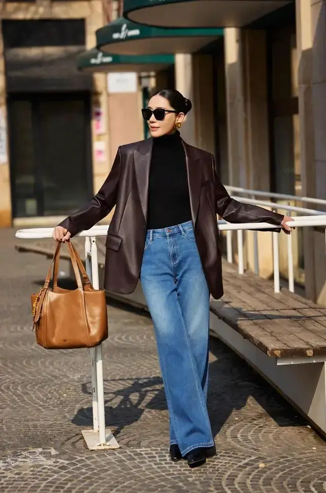 _遮臀裤和阔腿裤区别_遮腿型的裤子