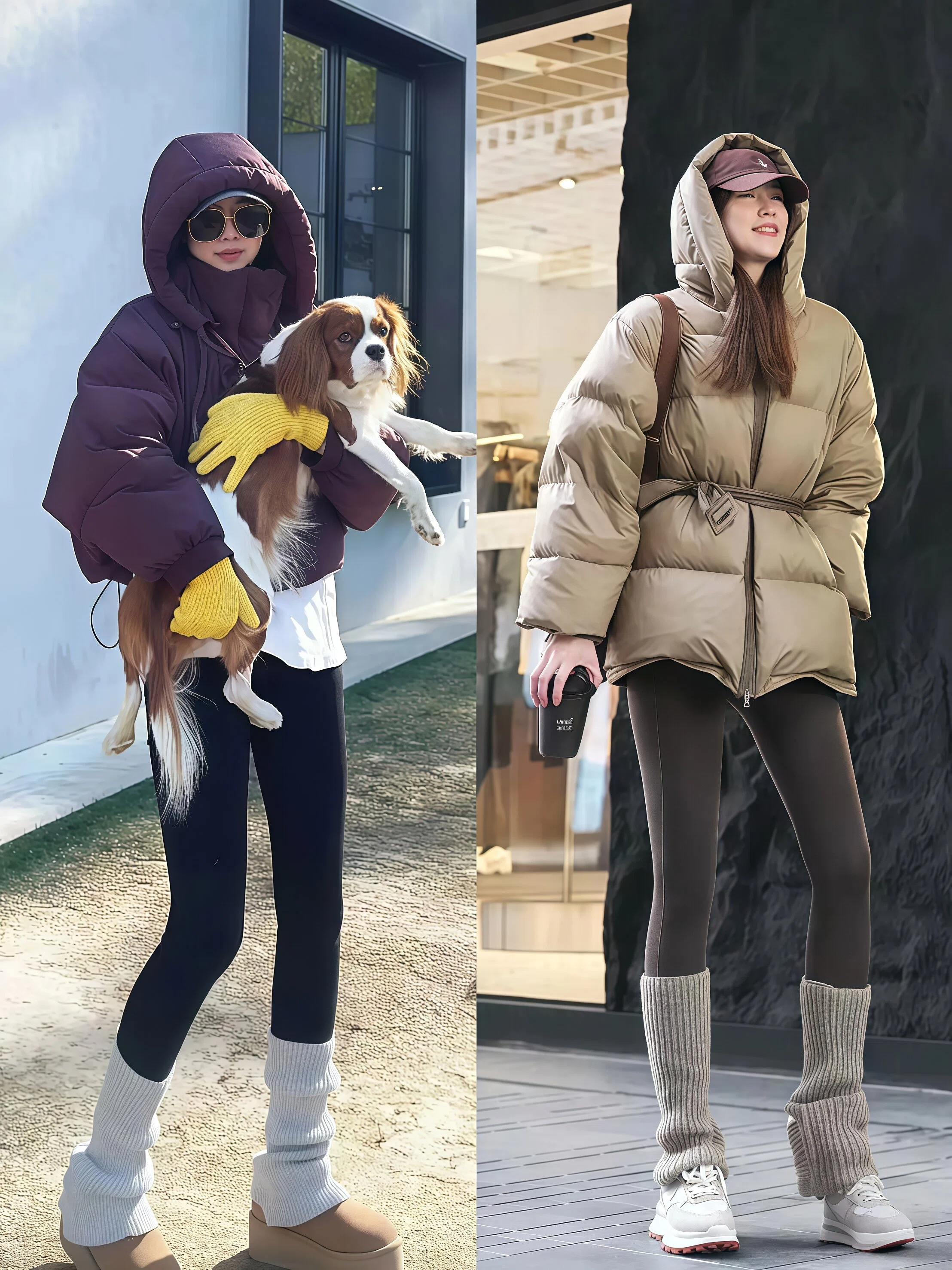 上身羽绒服下身短裤__上面羽绒服下面短裤