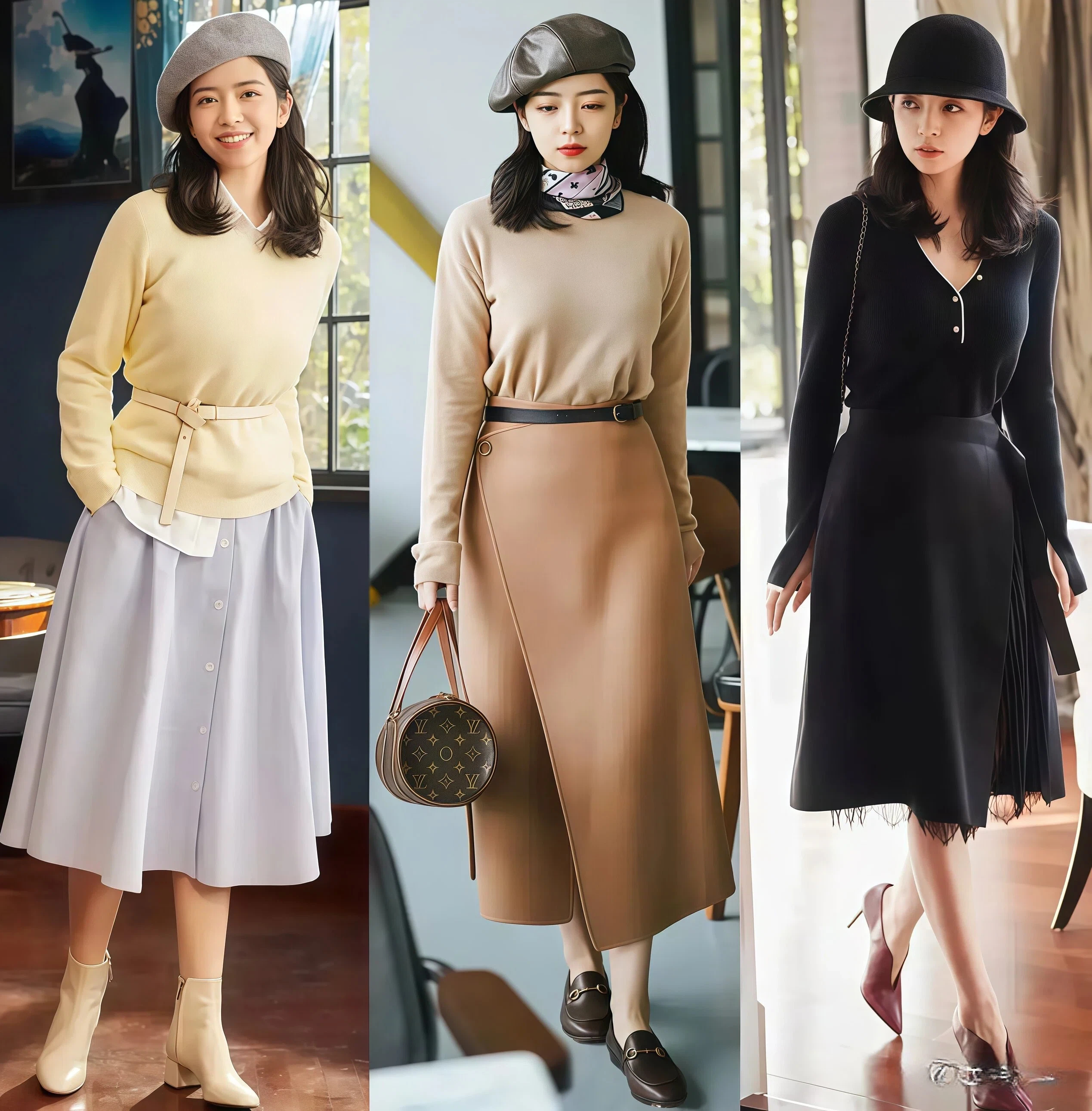 母子帽子__爱戴装混血